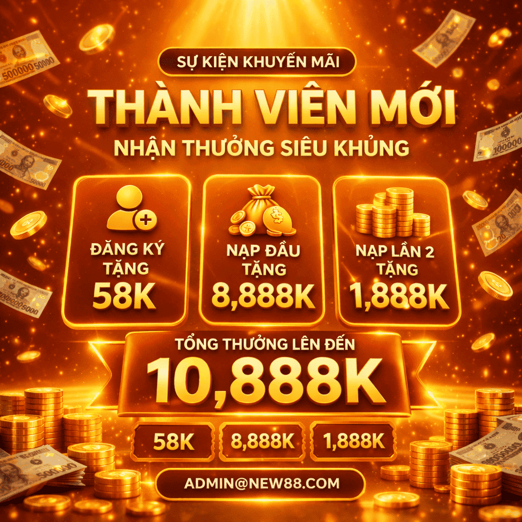 banner khuyến mãi new88
